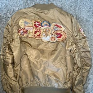 American Stitch Bomber Jacket